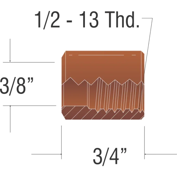 PROFAX PX11-231 THREAD PROTECTOR (KP2089-1)(T12313), 25/PACK