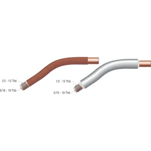 PROFAX PX13-301 GOOSENECK 30 DEGREE-6″ (M13304-6)(KP1914-2), 5/PACK
