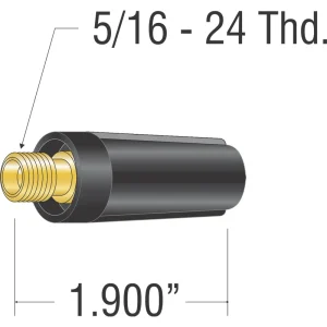PROFAX PX41V35 BACK CAP MEDIUM 9/20 TIG TORCH, 5/PACK