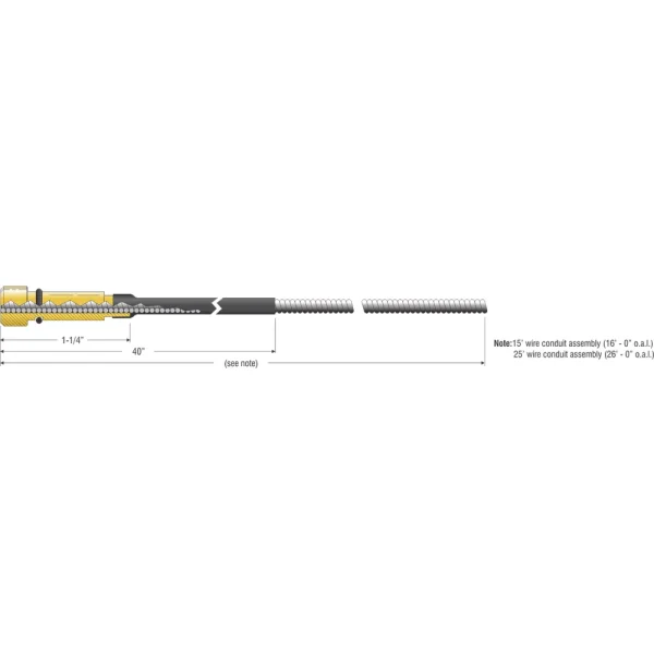 PROFAX PX42-3035-15 LINER CONDUIT 15′ (.030″-.035″)
