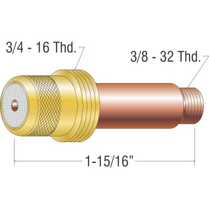 PROFAX PX45V27 GAS LENS (1/8″)