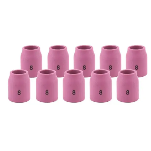 PROFAX PX53N61S ALUMINA CUP #8 1/2″ 9-20-25 SERIES TIG TORCH, 10/BOX