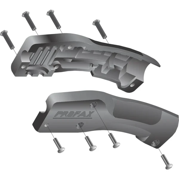 PROFAX PX84C COMPACT HANDLE WITH SCREWS