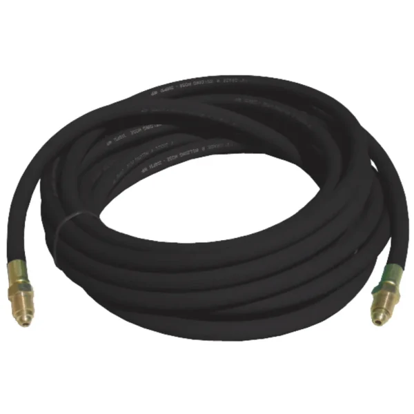 PROFAX PXSBR-10 HOSE BLACK 1/4″ RH MALE FITTINGS 10′