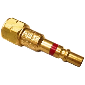 Western QDB200 Male Fuel Gas Quick Connect w/Built-In Check Valve