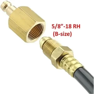 CK Worldwide Gas Quick Connect Adapter Plug (QDGAP)