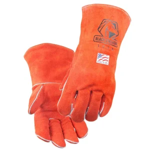 Black Stallion Made in USA Split Cowhide Stick Glove – 101A