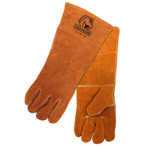 Revco Black Stallion 18″ Shoulder Split Cowhide Stick Glove #111R-18