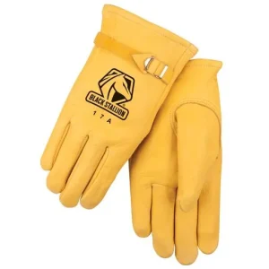 Revco Gloves Drivers Elkskin Gold XL |17AXL