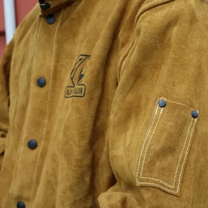Black Stallion Split Cowhide Welding Jacket – 30WC