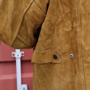 Black Stallion Split Cowhide Welding Jacket – 30WC