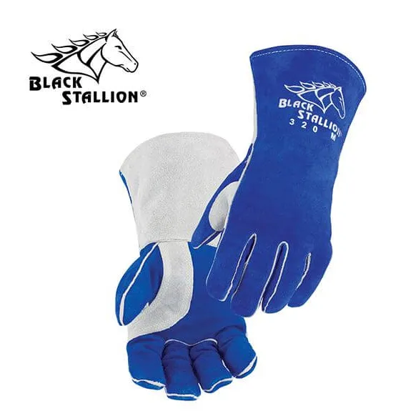 Revco Black Stallion Comfort-Lined Cowhide High-Quality Stick Welding Gloves #320