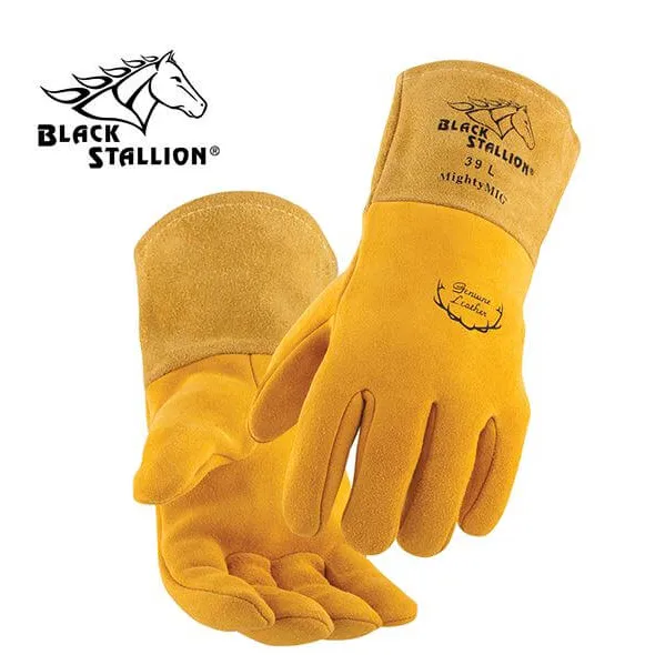 Revco Black Stallion MightyMIG® Deerskin Premium MIG Welding Gloves #39