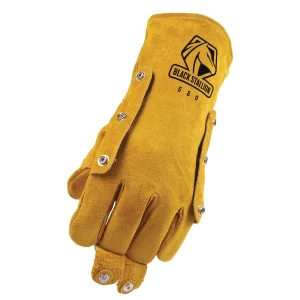 Revco Black Stallion Split Cowhide Stick Glove with FluxGuard Snaps, Left Hand Only #580LH
