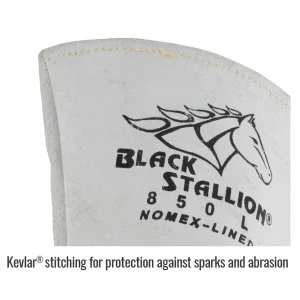 Revco Black Stallion FR Nomex® Lined Elkskin Premium Stick Welding Gloves #850