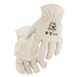 Black Stallion A6 Cut-Resistant Grain Cowhide Drivers Glove – 91CR