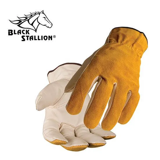 Revco Black Stallion Grain/Split Cowhide Driver’s Gloves #97