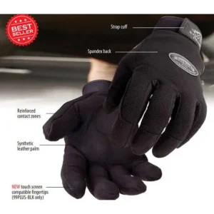Revco Black Stallion ToolHandz® Plus Original Mechanics Glove, Black #99PLUS-BLK