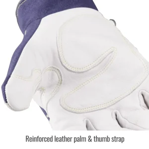 Black Stallion Tool Handz PLUS Mechanic Gloves – 99PLUS-BLUE