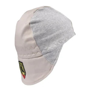 Revco Black Stallion FR Cotton Welding Cap with Hidden Bill Extension (Gray/Stone Khaki) #AH1630-GS