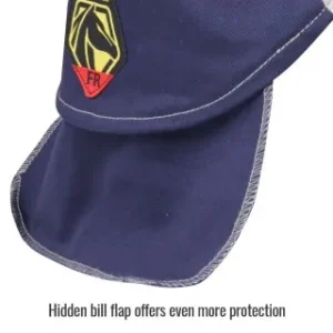 Revco Black Stallion FR Cotton Welding Cap With Hidden Bill Extension #AH1630-NG