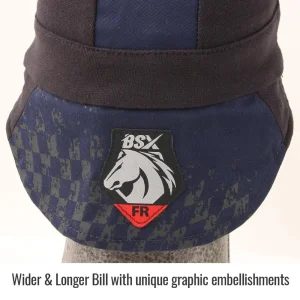 Black Stallion BSX Silicone Grip FR Cotton Welding Cap – AH1631-NB