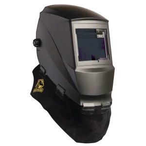 Black Stallion Split Cowhide Wrap-Around Helmet Bib – AH5040-BK