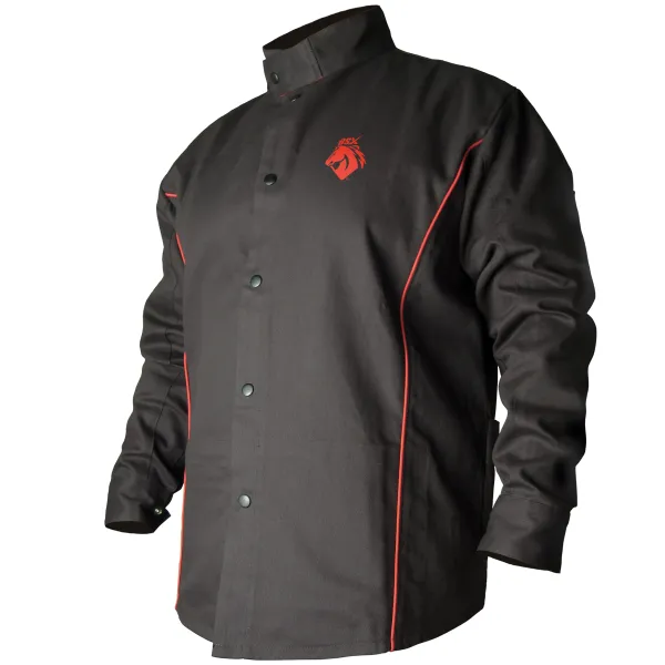 Revco Black Stallion ToolHandz BSX Black FR Welding Jacket #B9C