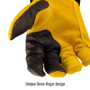Revco Black Stallion Premium Grain Goatskin & Cowhide TIG Welding Glove #BT88
