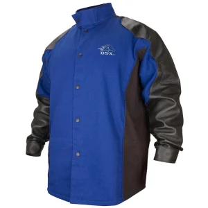Black Stallion Hybrid FR and Grain Pigskin Welding Jacket – BXRB9C/PS