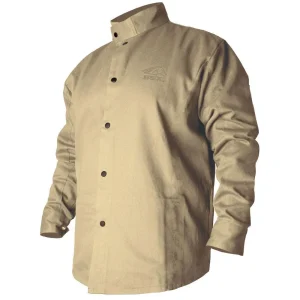 Black Stallion FR Welding Jacket, Khaki – BXTN9C