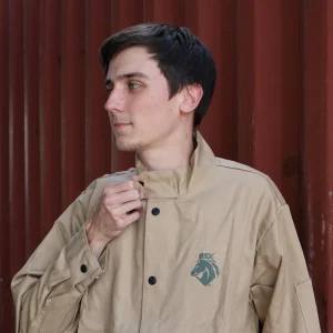 Black Stallion FR Welding Jacket, Khaki – BXTN9C