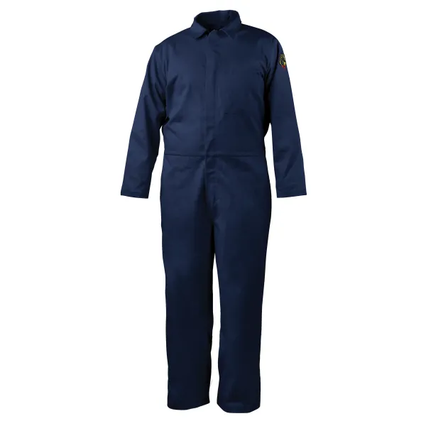 Revco Black Stallion 7 Oz Flame-Resistant Cotton Coveralls (Navy) CF2117-NV