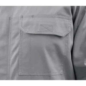Black Stallion AR/FR Cotton Coverall with Reflective FR Tape, Gray CF2118-GY