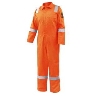 Revco Black Stallion 7oz. AR/FR Cotton Coverall w/ Reflective FR Tape (Orange) #CF2118-OR