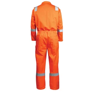 Revco Black Stallion 7oz. AR/FR Cotton Coverall w/ Reflective FR Tape (Orange) #CF2118-OR