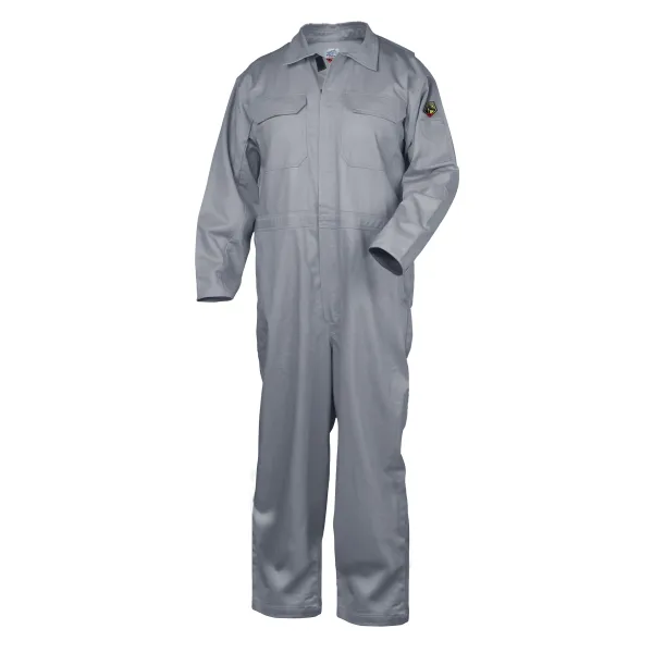 Revco Black Stallion ToolHandz 9 OZ Flame-resistant Cotton Coveralls (Gray) #CF2215-GY