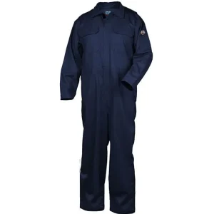 Black Stallion TruGuard 300 FR Coveralls, Navy – CF2215-NV