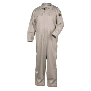 Revco Black Stallion Deluxe Flame-Resistant (FR) Cotton Coverall, Stone Khaki #CF2215-ST