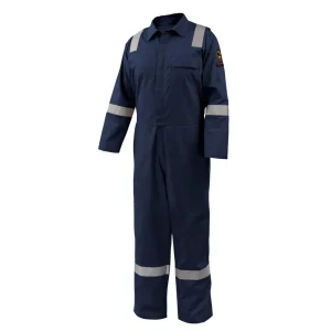 Black Stallion TruGuard 300 FR Reflective Coveralls, Gray – CF2216-GY