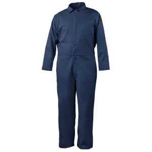 Revco Black Stallion 7 oz. 88/12 Flame-Resistant (FR) Coveralls, Navy #CF4017-NV