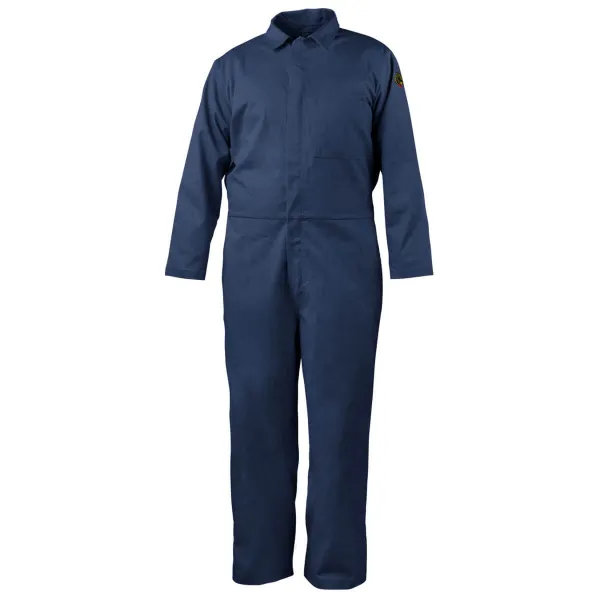 Revco Black Stallion 7 oz. 88/12 Flame-Resistant (FR) Coveralls, Navy #CF4017-NV