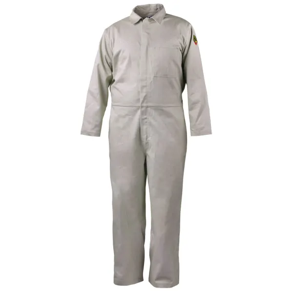 Revco Black Stallion 7 oz. 88/12 Flame-Resistant (FR) Coveralls, Stone Khaki #CF4017-ST