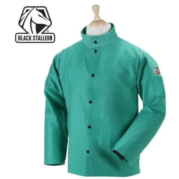 Revco Black Stallion TruGuard™ 200 FR Cotton Welding Jacket – 30″ #F9-30C