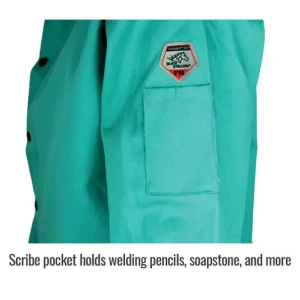 Revco Black Stallion TruGuard™ 200 FR Cotton Welding Jacket – 30″ #F9-30C