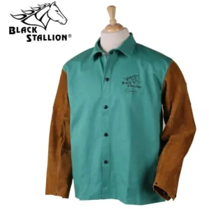 Revco Black Stallion FR Cotton/Split Cowhide Hybrid™ Jacket #F9-30C/BS