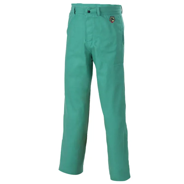 Revco Black Stallion Flame-Resistant Cotton Work Pants, 34″ Inseam, Green #F9-34P