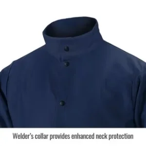 Revco Black Stallion ToolHandz 9 oz Flame Resistant Cotton 30 Inch Coat, Navy #FN9-30C