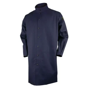 Revco Black Stallion ToolHandz 9 oz Flame Resistant Cotton 42″ Shop Coat (Navy) #FN9-42C