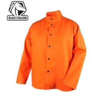 Revco Black Stallion TruGuard™ 200 FR Orange Cotton Welding Jacket – 30″ #FO9-30C